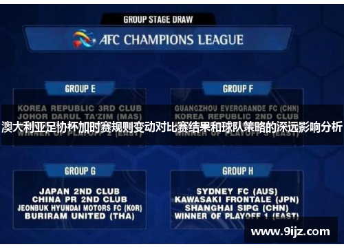 澳大利亚足协杯加时赛规则变动对比赛结果和球队策略的深远影响分析